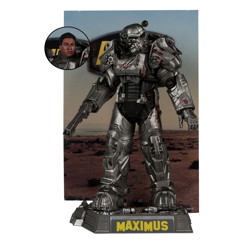 Movie Maniacs: Fallout - Lucy, Maximus, The Ghoul & Vault Boy 15cm (4er-Pack) McFarlane 2024 Limited Edition