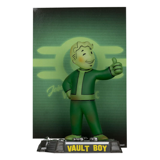 Movie Maniacs: Fallout - Vault Boy (Glow In the Dark) PVC Statue 13cm *Gold Label* McFarlane Toys 2025