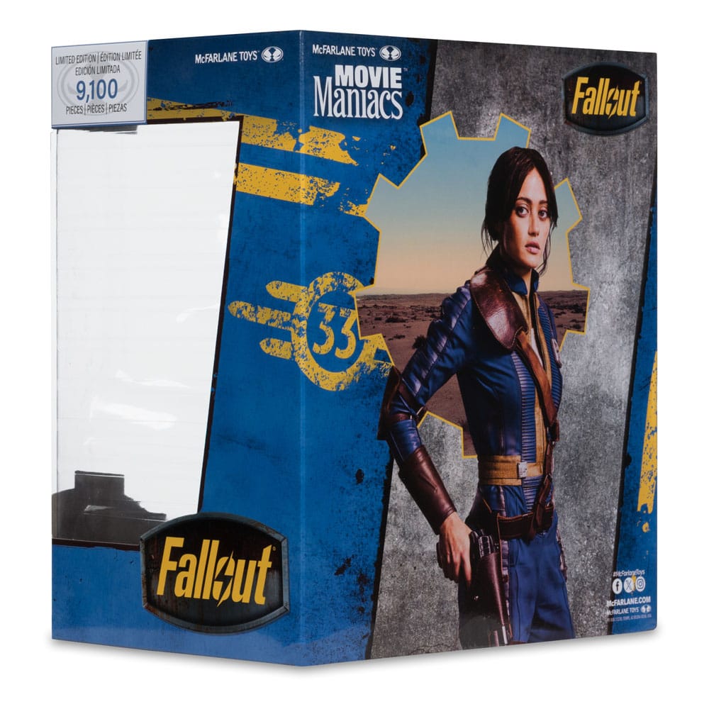 Pre-Order: Movie Maniacs - Fallout Lucy (Season 2) 15cm Actionfigur McFarlane 2025