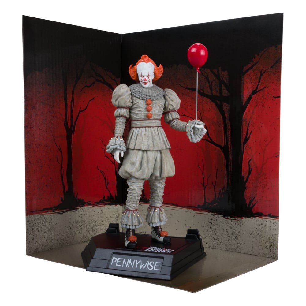 Pre-Order: Movie Maniacs: It - Welcome to Derry - Pennywise PVC Statue (Gold Label) 16cm McFarlane 2025