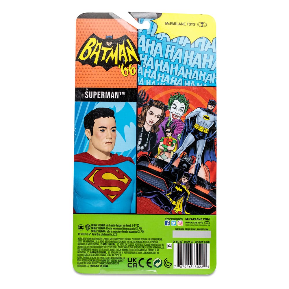 DC Retro Batman 66 - Superman (Comic) Actionfigur 15cm McFarlane Toys 2023