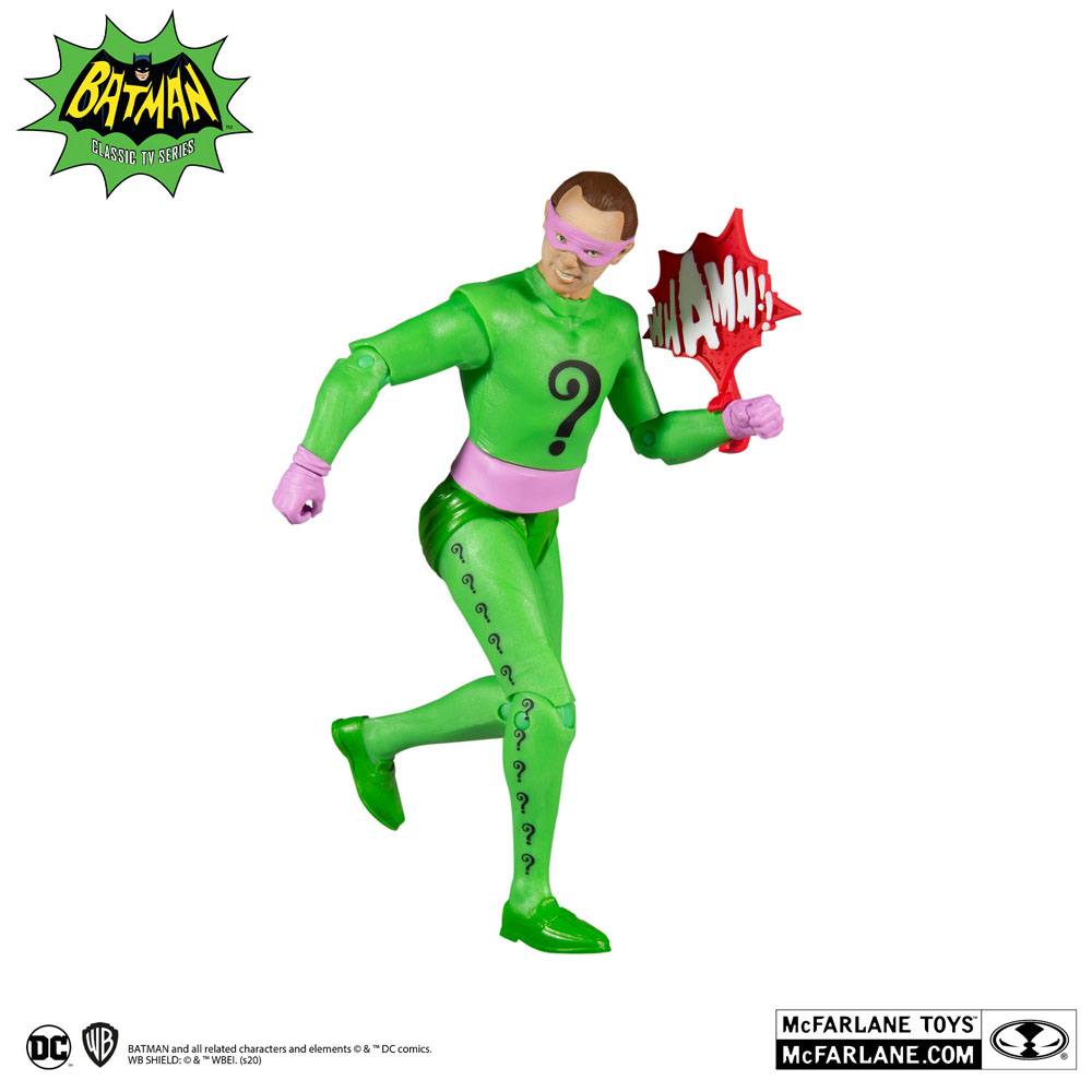DC Retro Batman 66 - The Riddler Actionfigur 15cm McFarlane Toys 2022
