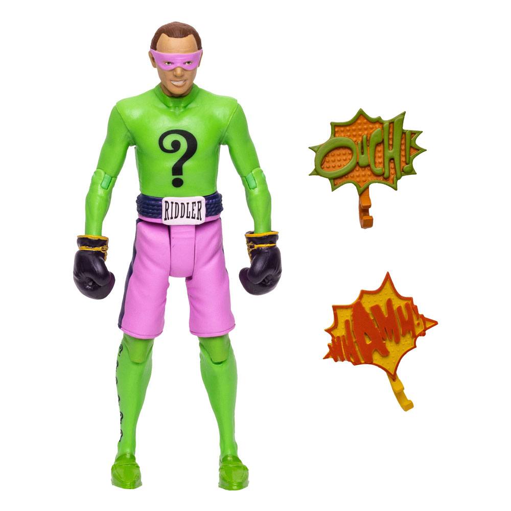 DC Retro Batman 66 - The Riddler in Boxing Gloves Actionfigur 15cm McFarlane Toys 2022