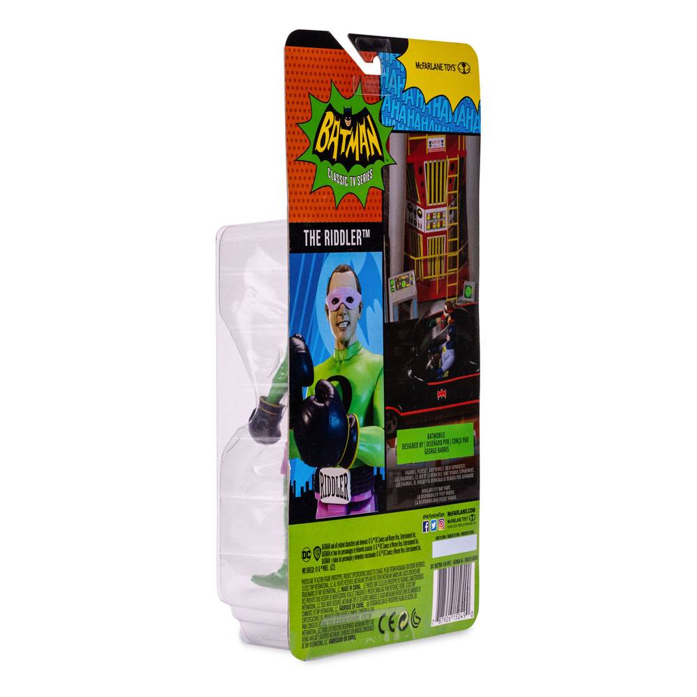 DC Retro Batman 66 - The Riddler in Boxing Gloves Actionfigur 15cm McFarlane Toys 2022