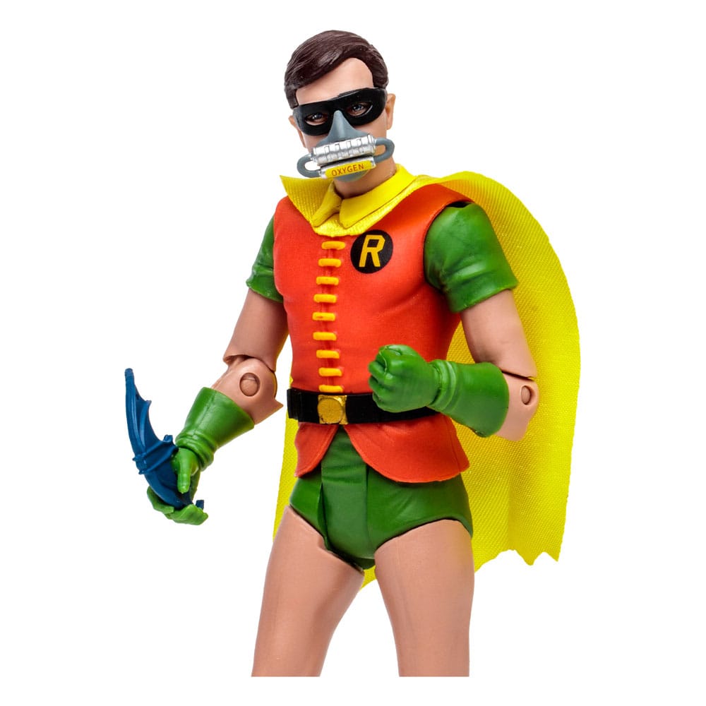 DC Retro Batman 66 - Robin with Oxygen Mask Actionfigur 15cm McFarlane Toys 2023