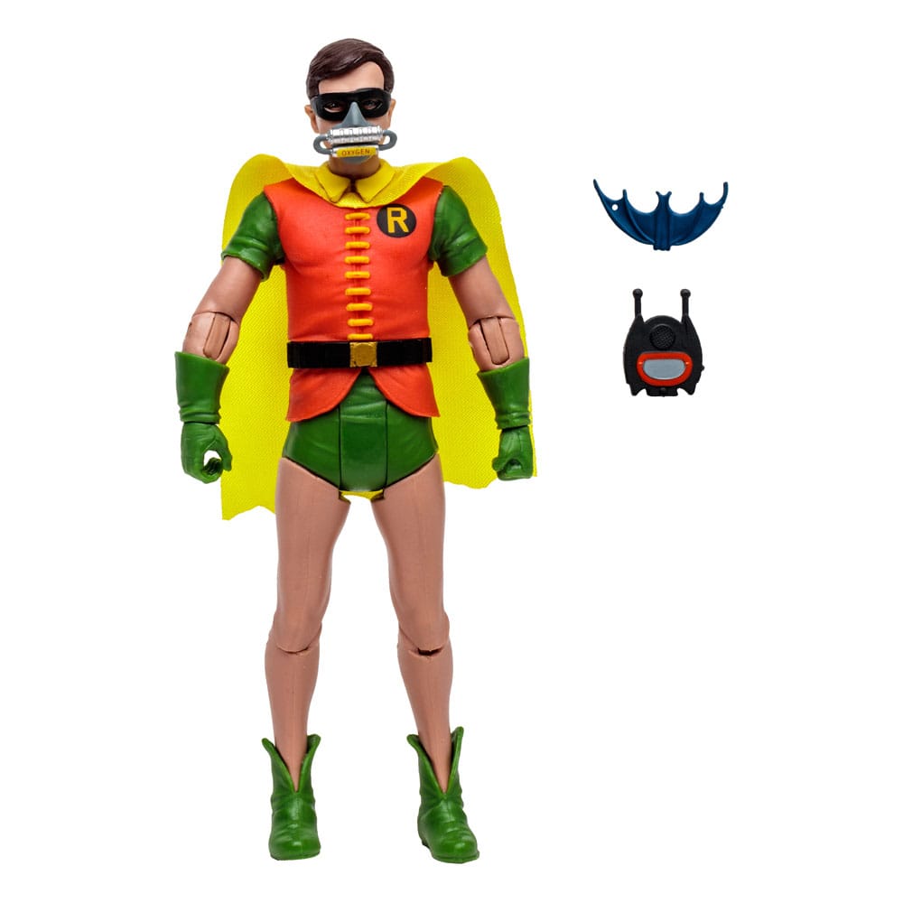 DC Retro Batman 66 - Robin with Oxygen Mask Actionfigur 15cm McFarlane Toys 2023
