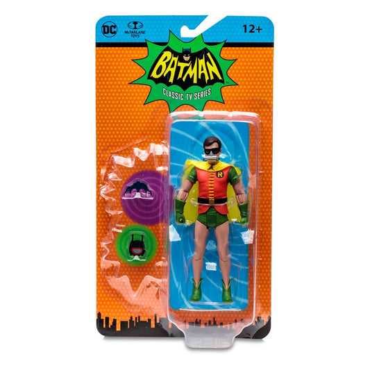DC Retro Batman 66 - Robin with Oxygen Mask Actionfigur 15cm McFarlane Toys 2023