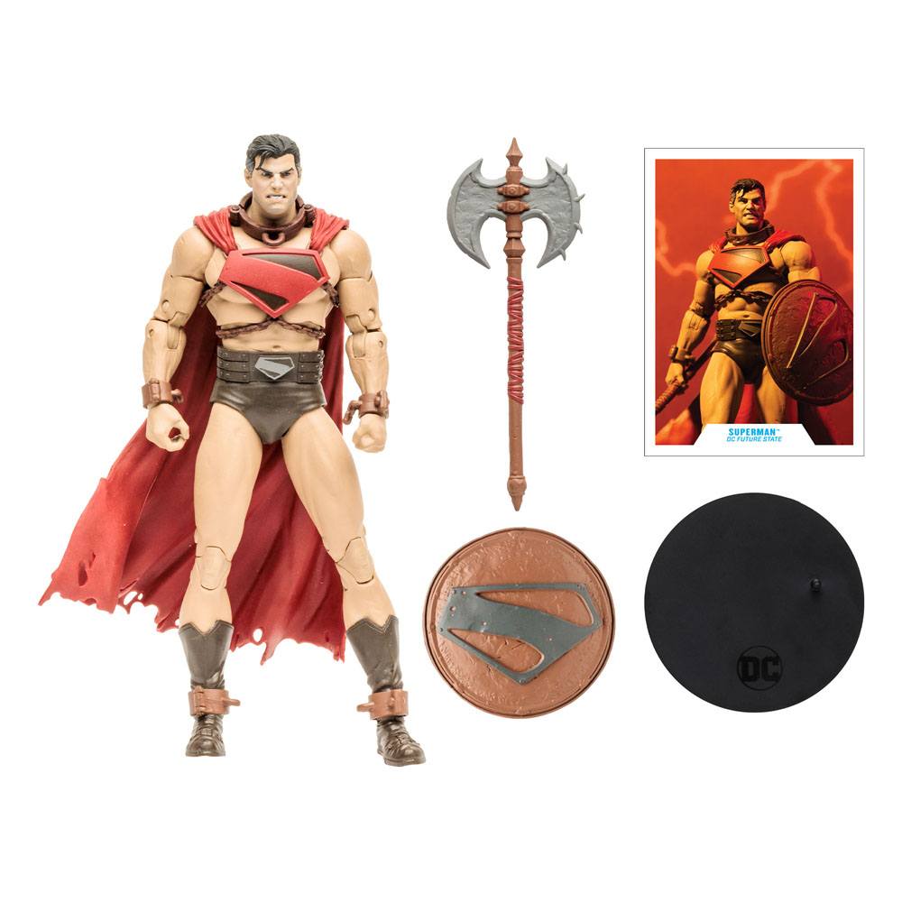 DC Multiverse: Future State - Superman (Worlds of War) Actionfigur 18cm McFarlane Toys 2024