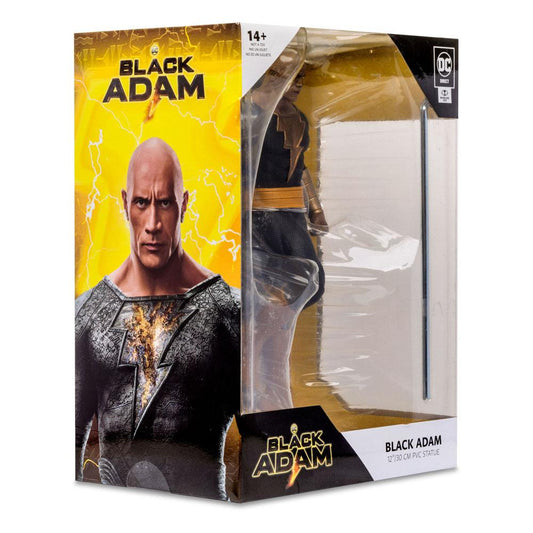 DC Black Adam Movie - Black Adam Posed PVC Statue by Jim Lee 30cm McFarlane Toys 2022