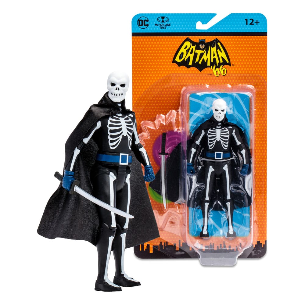 DC Retro Batman 66 - Lord Death Man (Comic) Actionfigur 15cm McFarlane Toys 2023