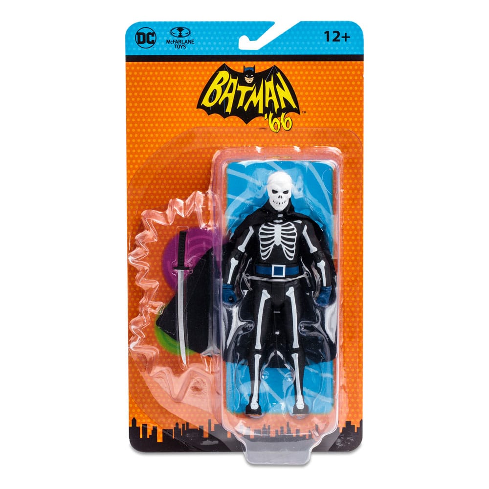 DC Retro Batman 66 - Lord Death Man (Comic) Actionfigur 15cm McFarlane Toys 2023