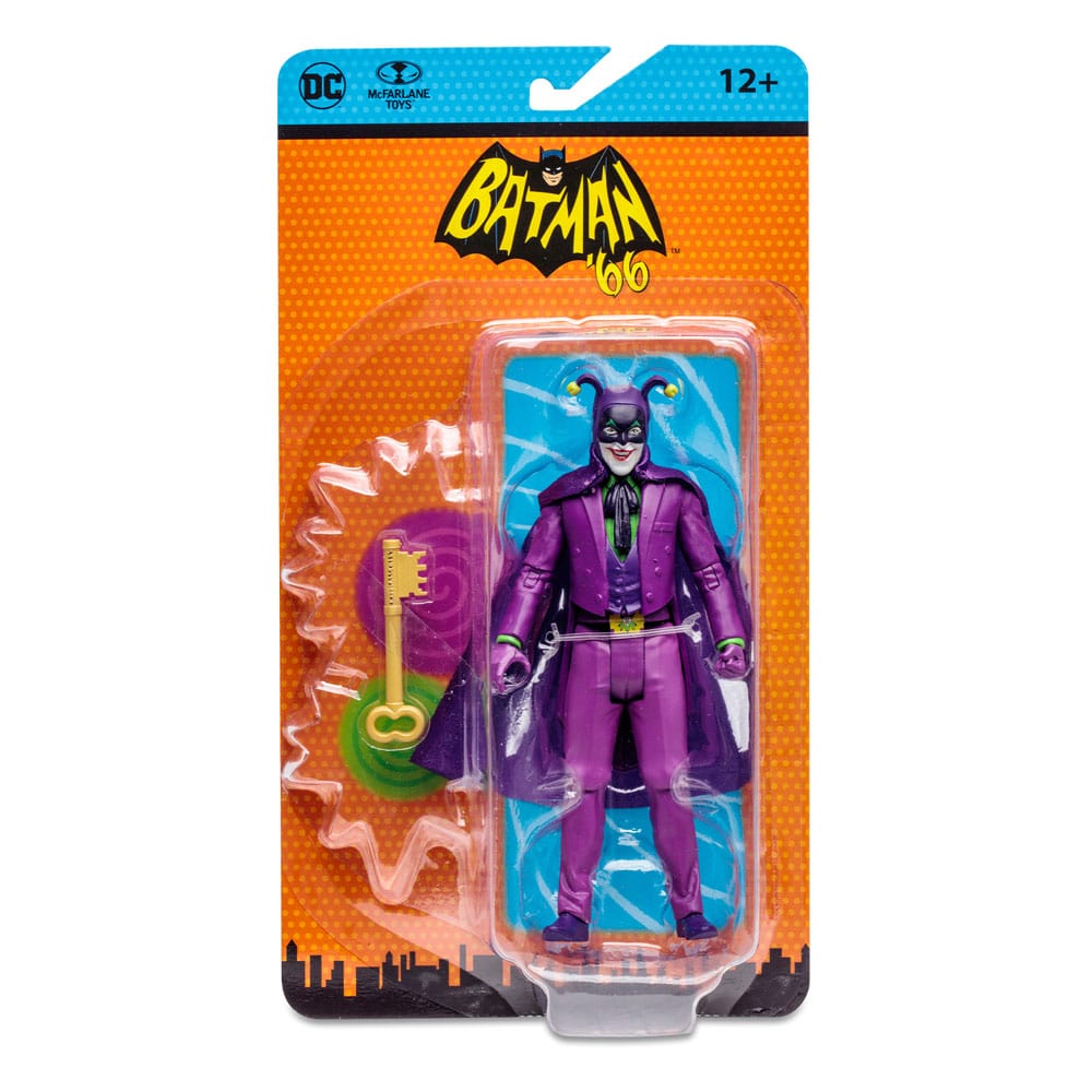 DC Retro Batman 66 - The Joker (Comic) Actionfigur 15cm McFarlane Toys 2023