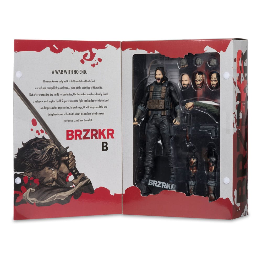 Pre-Order: DC Direct: BRZRKR - B Deluxe Actionfigur 18cm McFarlane Toys Digital 2025