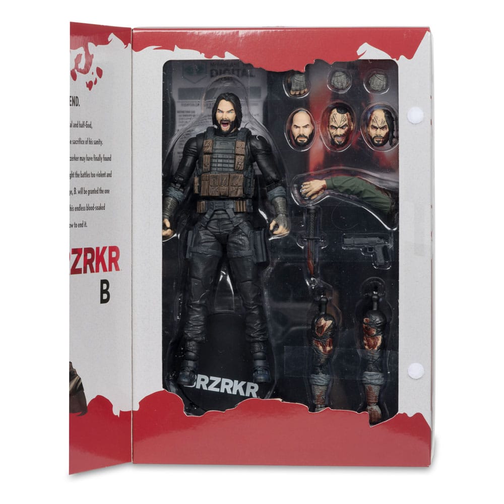 Pre-Order: DC Direct: BRZRKR - B Deluxe Actionfigur 18cm McFarlane Toys Digital 2025