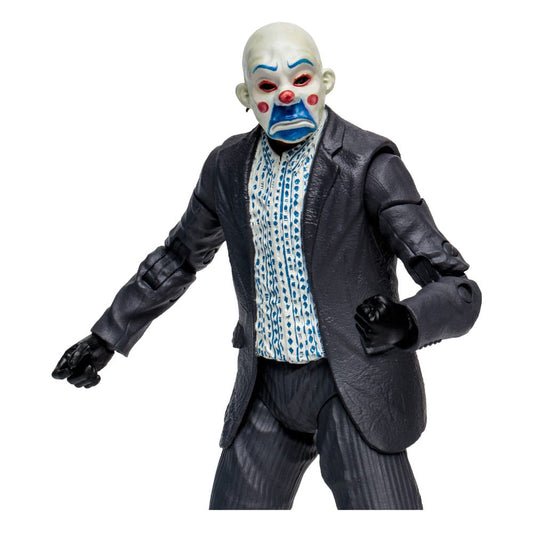 DC Multiverse: Batman The Dark Knight Rises - The Joker (Bank Robber) Gold Label 18cm Actionfigur McFarlane Toys 2023 SDCC Exclusive