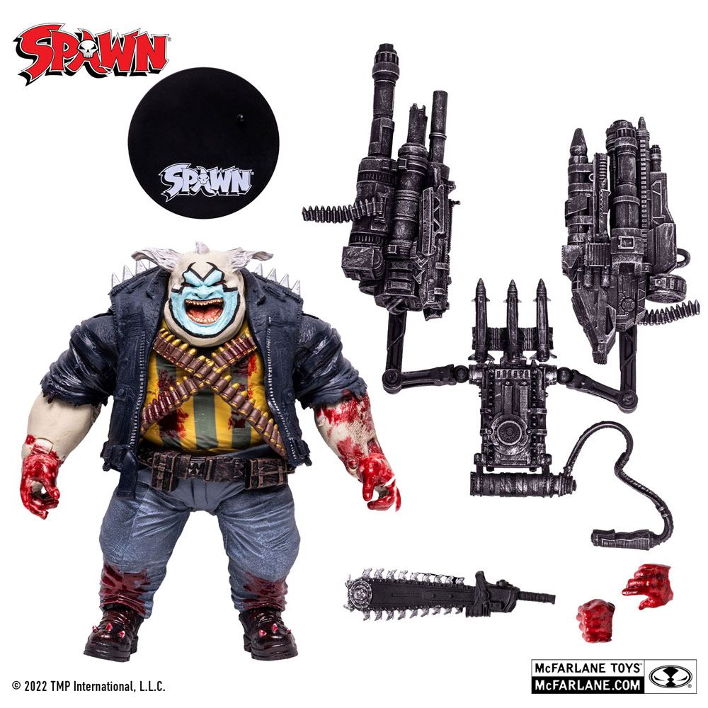 Spawn: The Clown (Bloody) Deluxe Set Actionfigur 18cm McFarlane Toys 2021