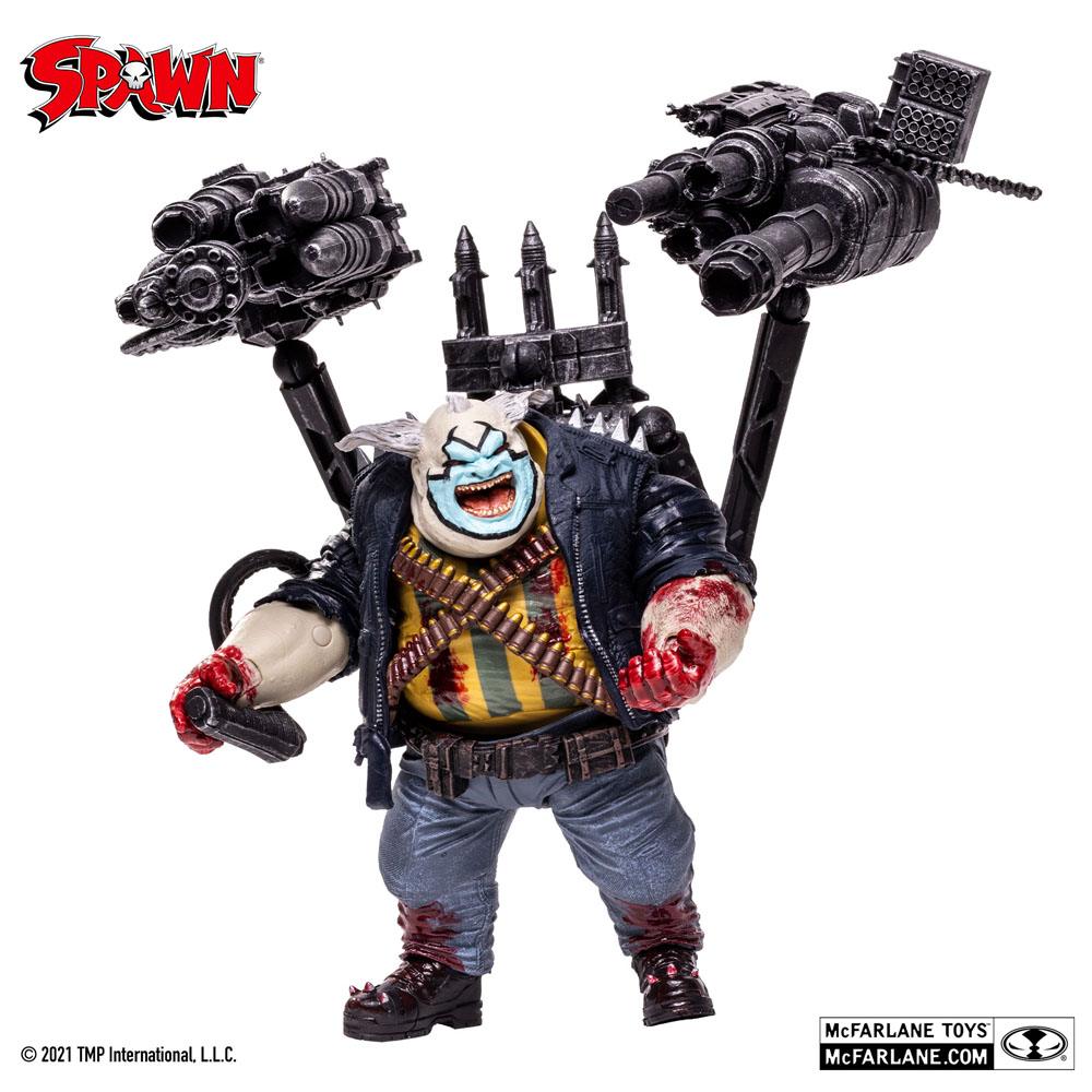 Spawn: The Clown (Bloody) Deluxe Set Actionfigur 18cm McFarlane Toys 2021