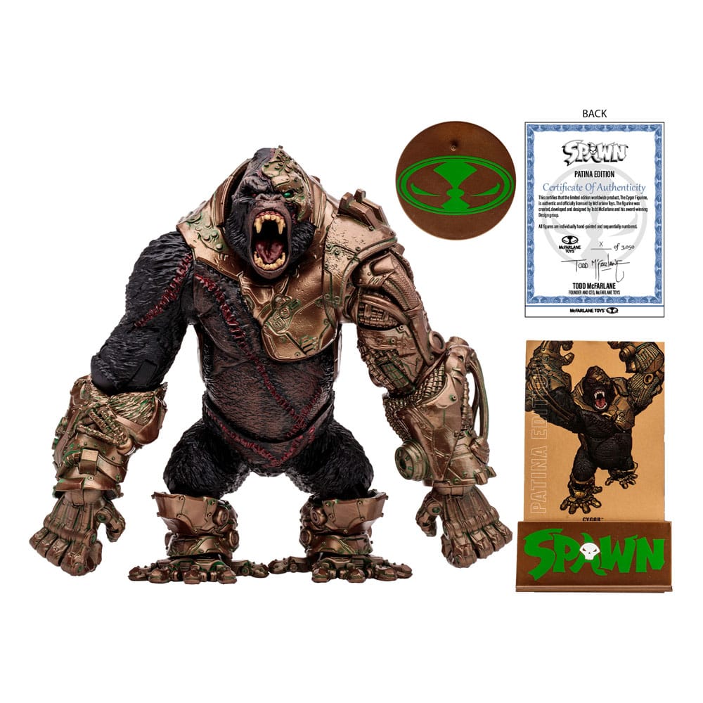 Spawn Megafig: Cygor (Patina Edition) Actionfigur 30cm McFarlane Toys (Gold Label)