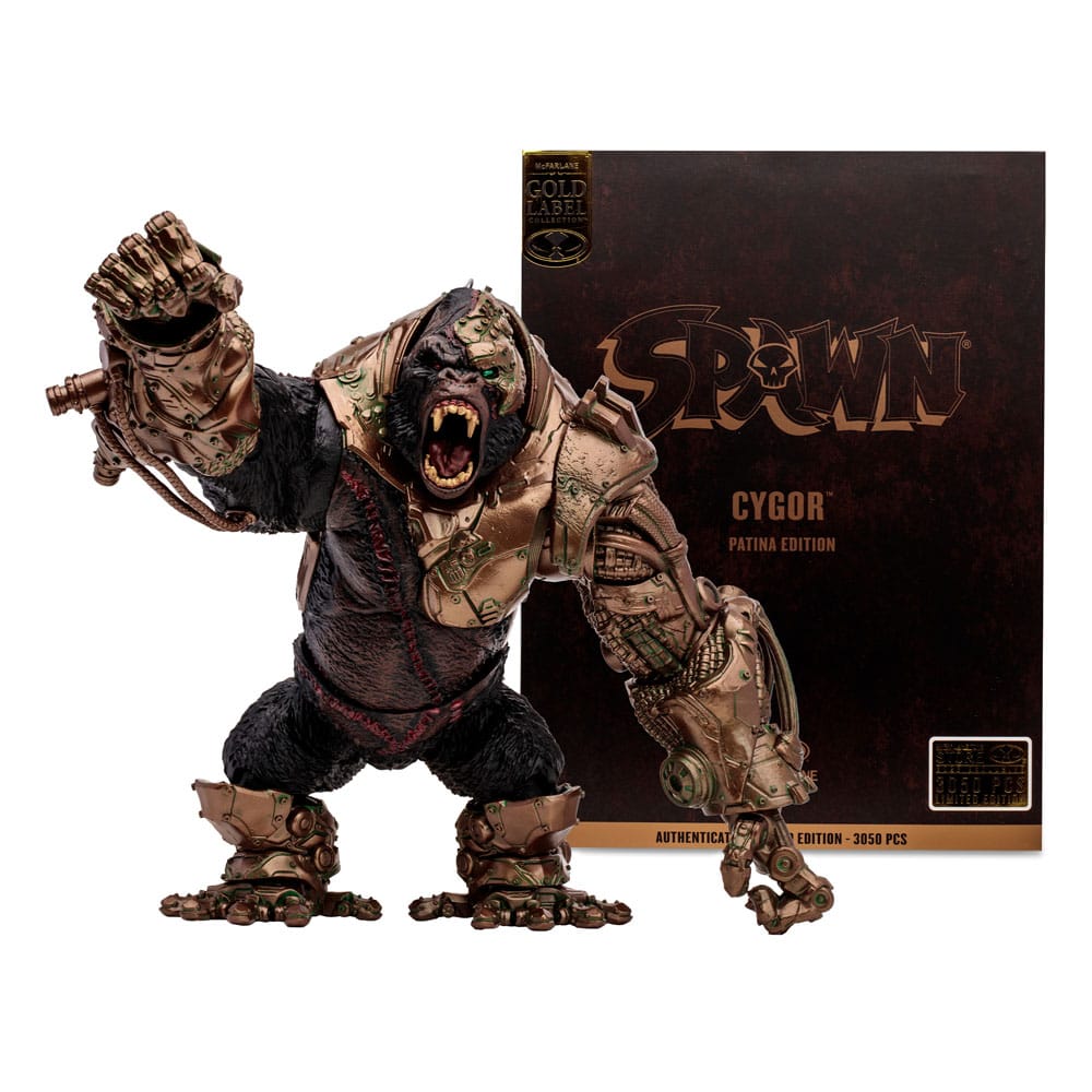Spawn Megafig: Cygor (Patina Edition) Actionfigur 30cm McFarlane Toys (Gold Label)