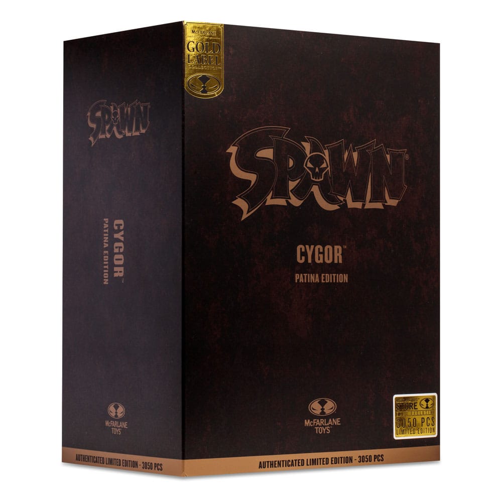 Spawn Megafig: Cygor (Patina Edition) Actionfigur 30cm McFarlane Toys (Gold Label)