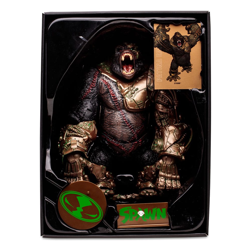 Spawn Megafig: Cygor (Patina Edition) Actionfigur 30cm McFarlane Toys (Gold Label)