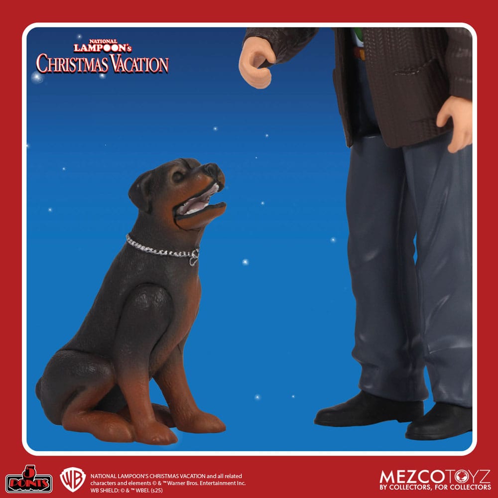 Pre-Order: National Lampoon - Christmas Vacation (Schöne Bescherung) Actionfiguren 10cm Mezco Toys 2025