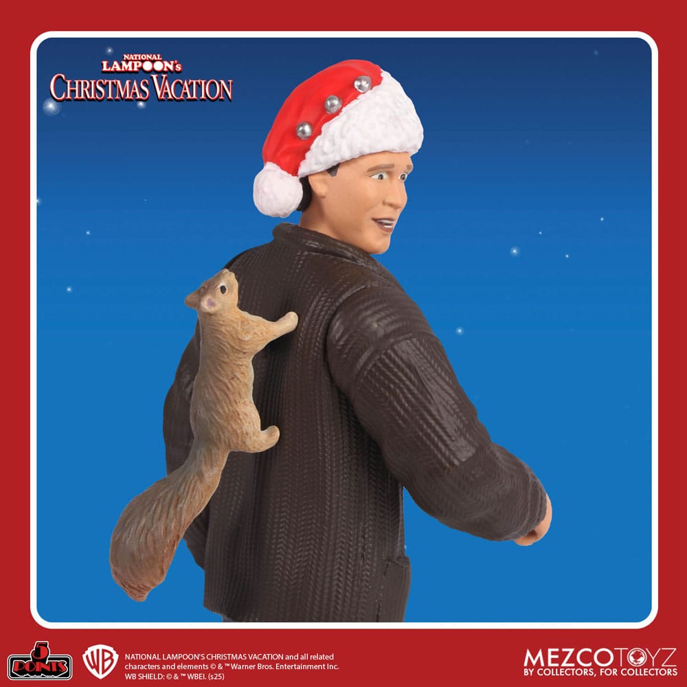 Pre-Order: National Lampoon - Christmas Vacation (Schöne Bescherung) Actionfiguren 10cm Mezco Toys 2025