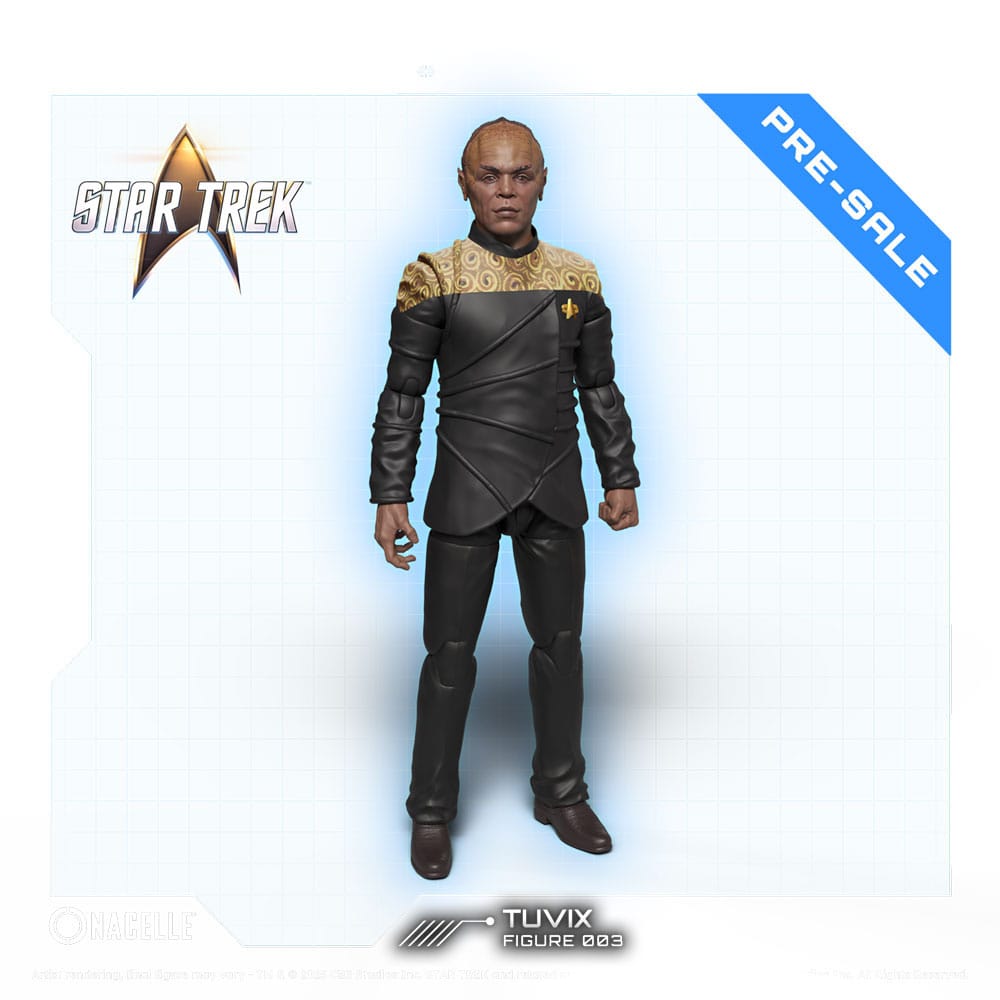 Star Trek VI: Raumschiff Voyager - Tuvix 16cm Actionfigur (Wave 1) Nacelle 2026