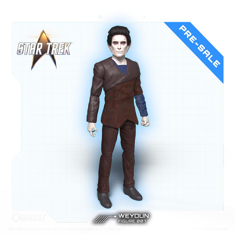 Star Trek: Deep Space Nine - Weyoun 16cm Actionfigur (Wave 1) Nacelle 2026