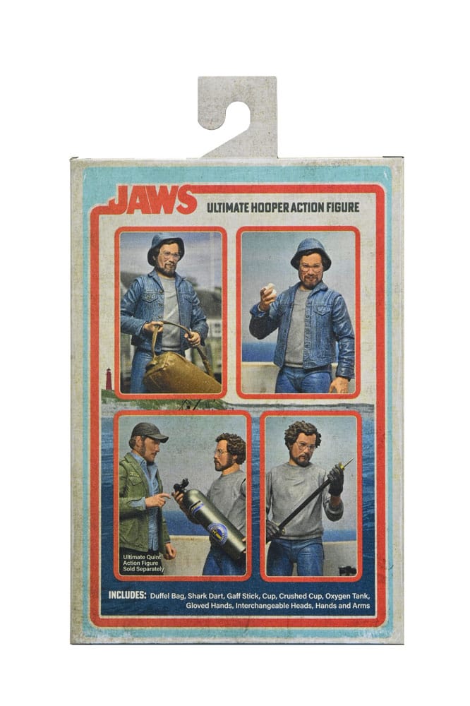 Pre-Order: Jaws: Der weiße Hai – Ultimate Matt Hooper (Amity Arrival) 50th Anniversary Actionfigur 18cm NECA 2025