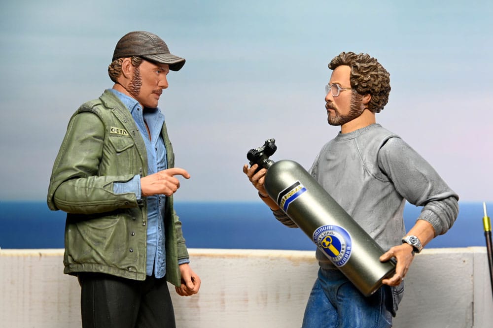 Pre-Order: Jaws: Der weiße Hai – Ultimate Matt Hooper (Amity Arrival) 50th Anniversary Actionfigur 18cm NECA 2025