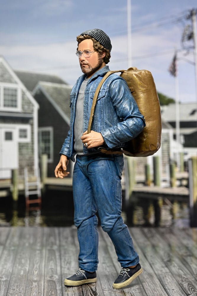Pre-Order: Jaws: Der weiße Hai – Ultimate Matt Hooper (Amity Arrival) 50th Anniversary Actionfigur 18cm NECA 2025