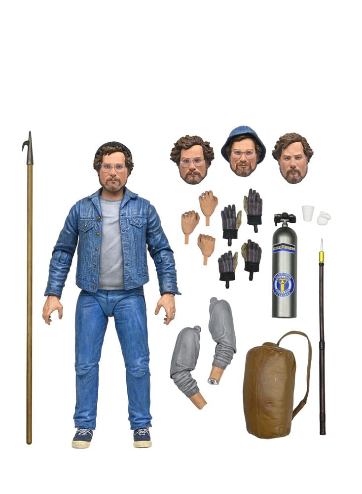 Pre-Order: Jaws: Der weiße Hai – Ultimate Matt Hooper (Amity Arrival) 50th Anniversary Actionfigur 18cm NECA 2025