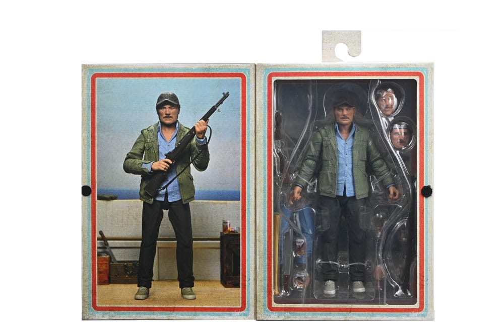 Pre-Order: Jaws: Der weiße Hai – Ultimate Sam Quint (50th Anniversary) Actionfigur 18cm NECA 2025