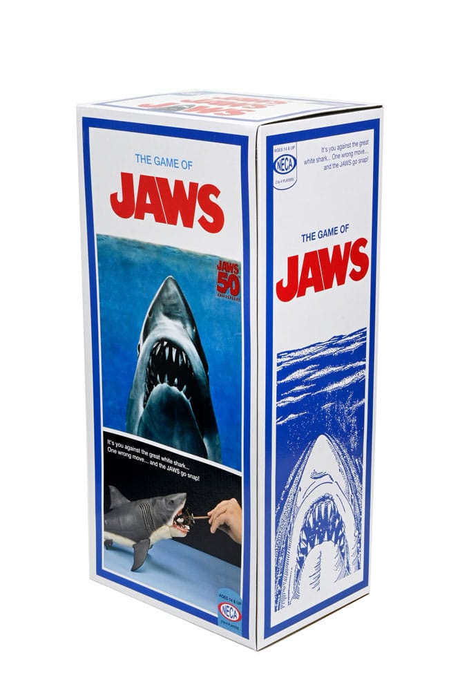 Pre-Order: Jaws: Der weiße Hai – The Game of Jaws (50th Anniversary Edition) Actionfigur 38cm NECA 2025