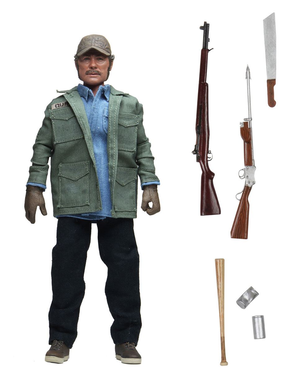 Jaws: Der weiße Hai - Sam Quint (Shark Battle) Clothed Actionfigur 20cm NECA 2021