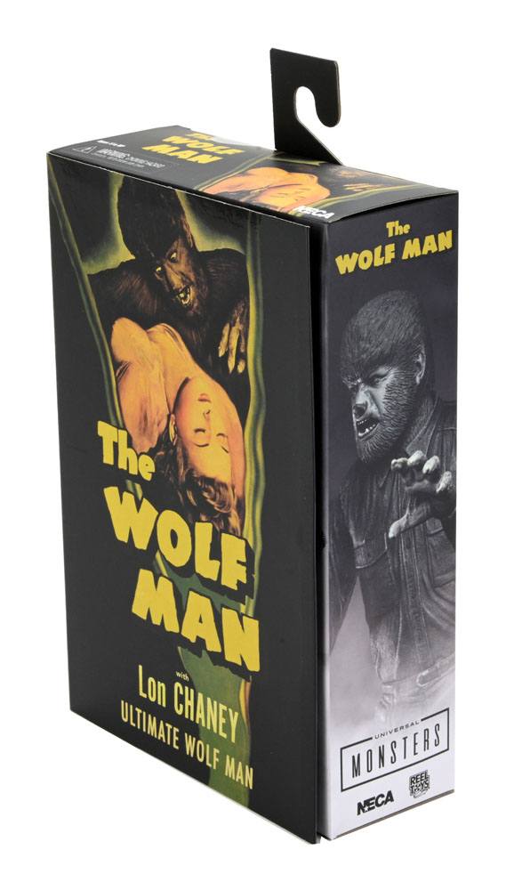 Universal Monsters - Ultimate The Wolf Man (Black & White) Actionfigur 18cm NECA 2022