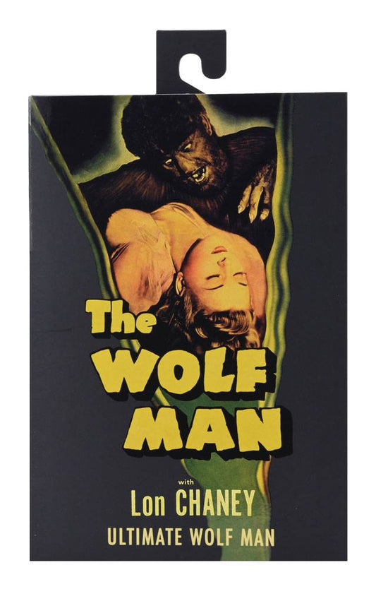 Universal Monsters - Ultimate The Wolf Man (Black & White) Actionfigur 18cm NECA 2022