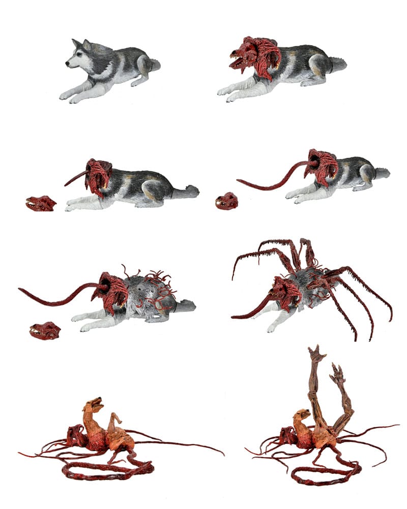 The Thing - Deluxe Ultimate Dog Creature Actionfigur 18cm NECA 2023