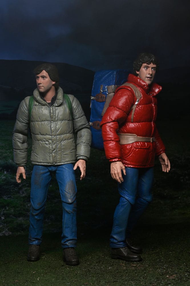 American Werewolf in London -  Jack and David (2 Pack) Actionfiguren 18cm NECA 2024