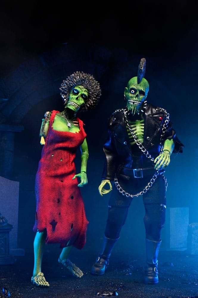 Pre-Order: The Return of the Living Dead - Trash & Suicide Clothed 2-Pack Actionfiguren 20cm NECA 2024