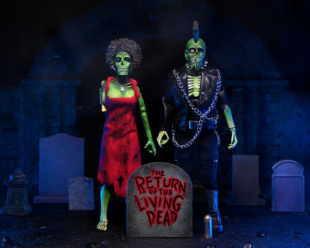 Pre-Order: The Return of the Living Dead - Trash & Suicide Clothed 2-Pack Actionfiguren 20cm NECA 2024