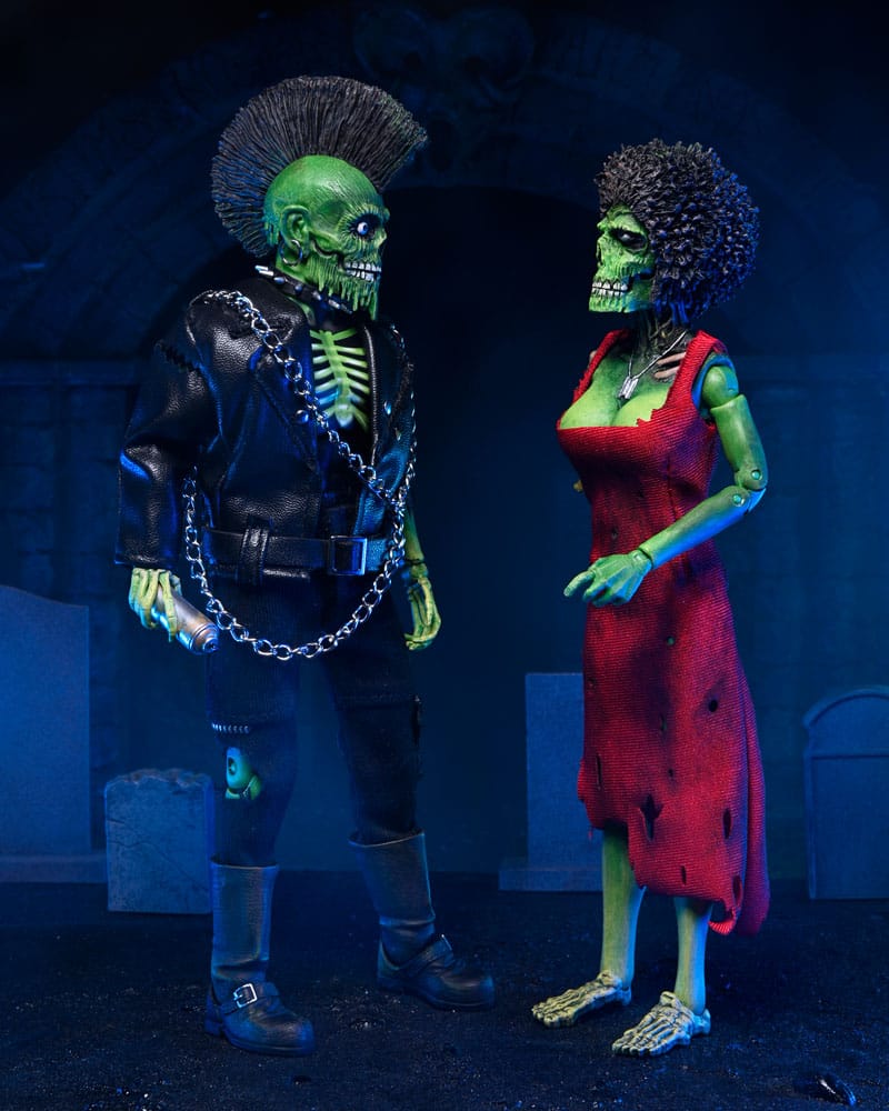 Pre-Order: The Return of the Living Dead - Trash & Suicide Clothed 2-Pack Actionfiguren 20cm NECA 2024