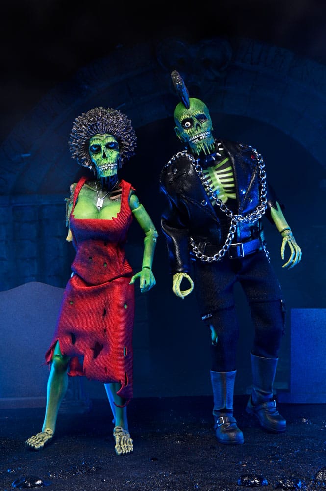 Pre-Order: The Return of the Living Dead - Trash & Suicide Clothed 2-Pack Actionfiguren 20cm NECA 2024
