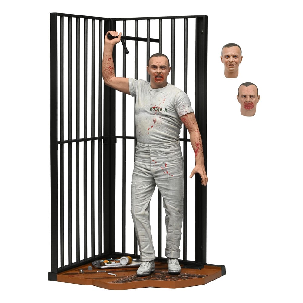 Pre-Order: Das Schweigen der Lämmer - Dr. Hannibal Lecter (Prison Escape) Actionfigur 18cm NECA 2024