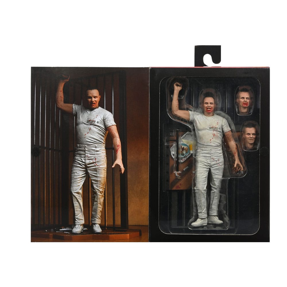 Pre-Order: Das Schweigen der Lämmer - Dr. Hannibal Lecter (Prison Escape) Actionfigur 18cm NECA 2024