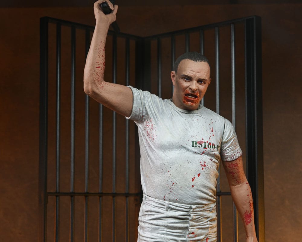 Pre-Order: Das Schweigen der Lämmer - Dr. Hannibal Lecter (Prison Escape) Actionfigur 18cm NECA 2024