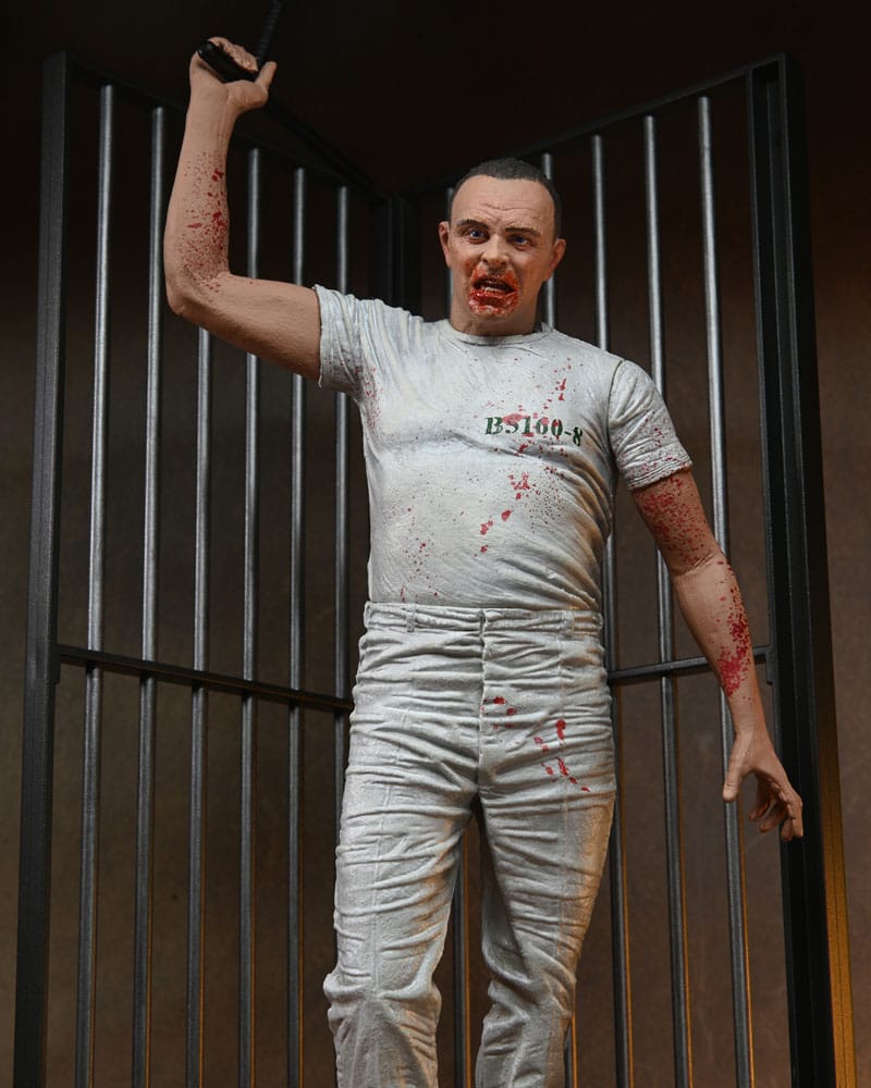 Pre-Order: Das Schweigen der Lämmer - Dr. Hannibal Lecter (Prison Escape) Actionfigur 18cm NECA 2024