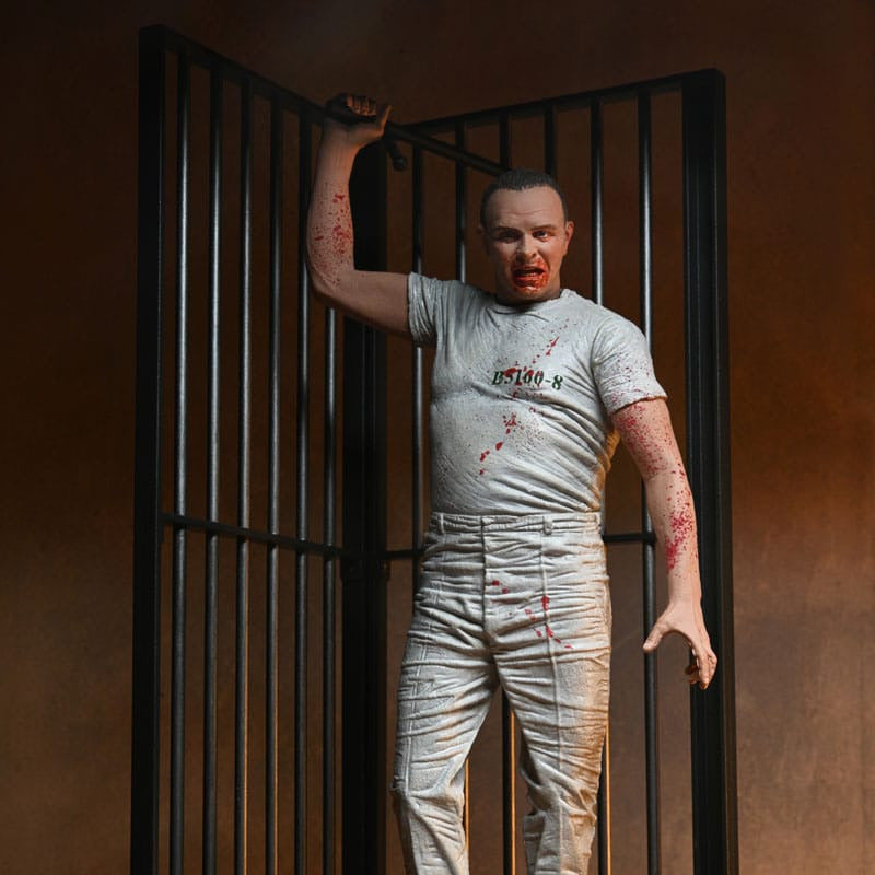 Pre-Order: Das Schweigen der Lämmer - Dr. Hannibal Lecter (Prison Escape) Actionfigur 18cm NECA 2024