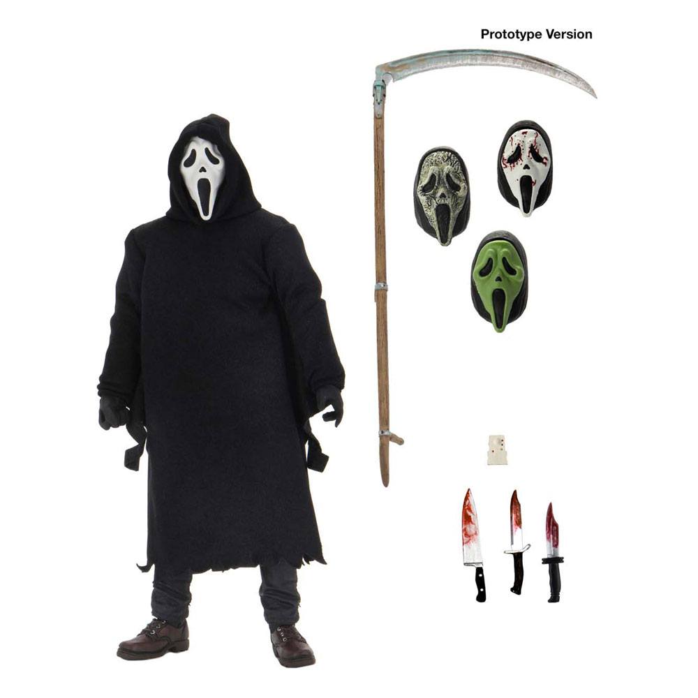 Pre-Order: Scream - Ultimate Ghostface 18cm Actionfigur NECA 2025 RE-RUN